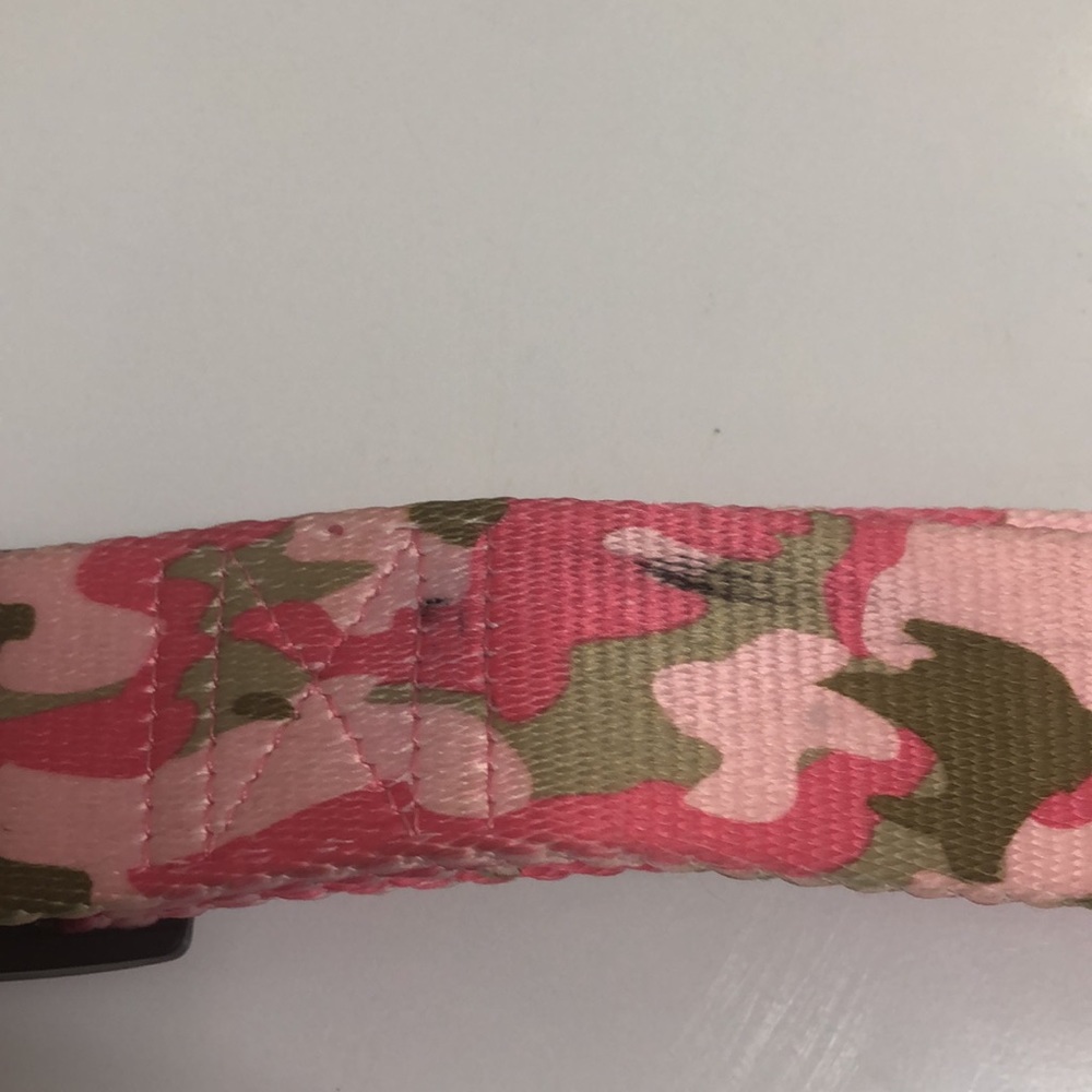 Pink camo dog collar - Picture 4 of 4